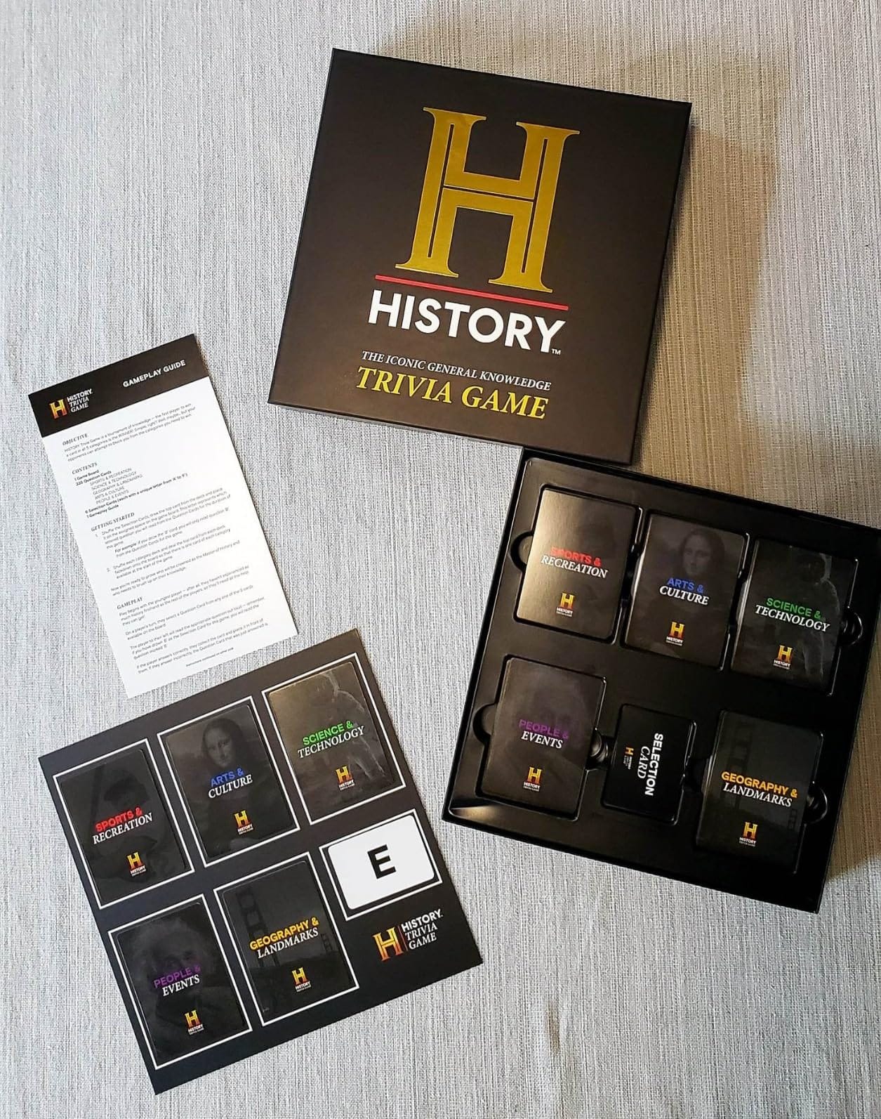 HISTORY Channel Trivia Game - 2000+ General Knowledge Questions | Official HISTORY Channel Trivia Card Game & Party Game for Adults, Families & Board Game Night customer photo 2