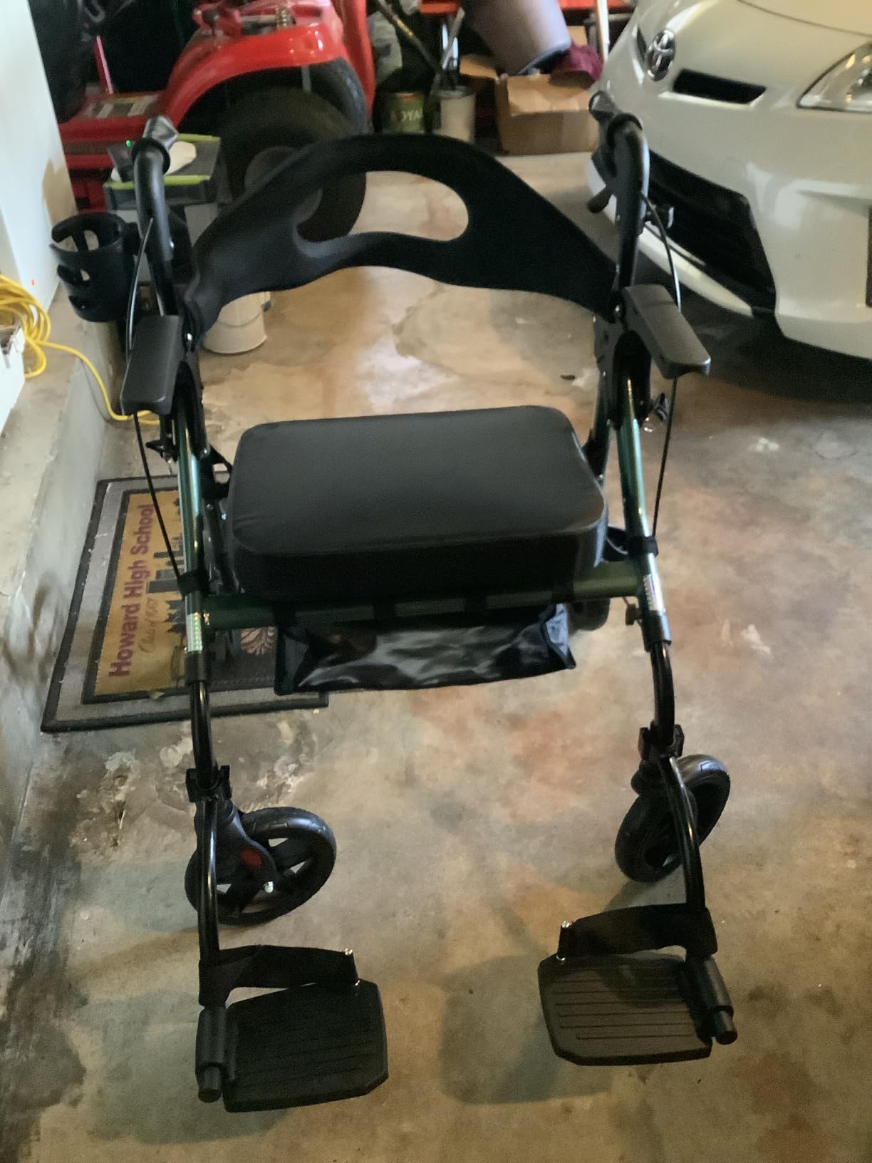 Helavo Wide 2 in 1 Walker Wheelchair Combo, All Terrain 10