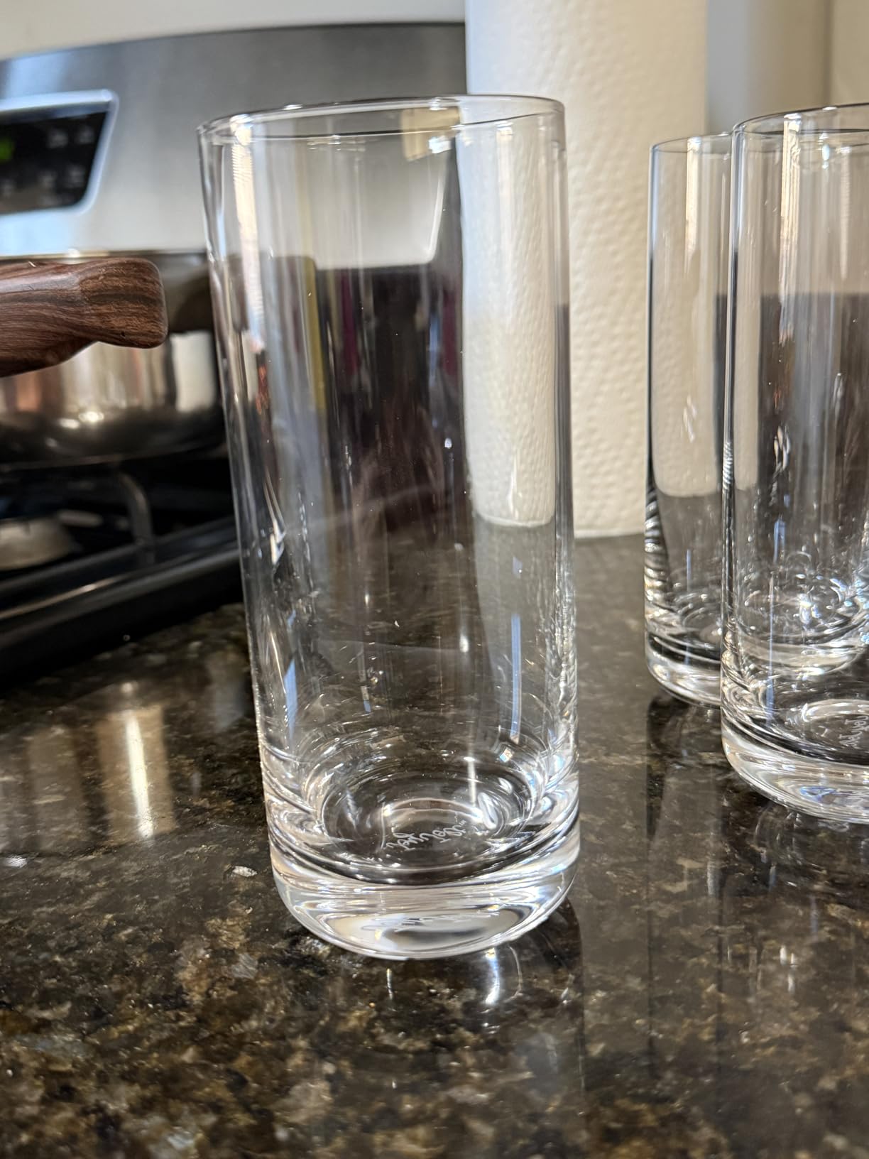 JoyJolt Faye Crystal Whiskey Glasses, Lowball Glasses Set of 6, 10oz Short Glass Tumbler, Double Old Fashioned Rocks Glass for Scotch or Bourbon, Dishwasher Safe Glassware customer photo 1