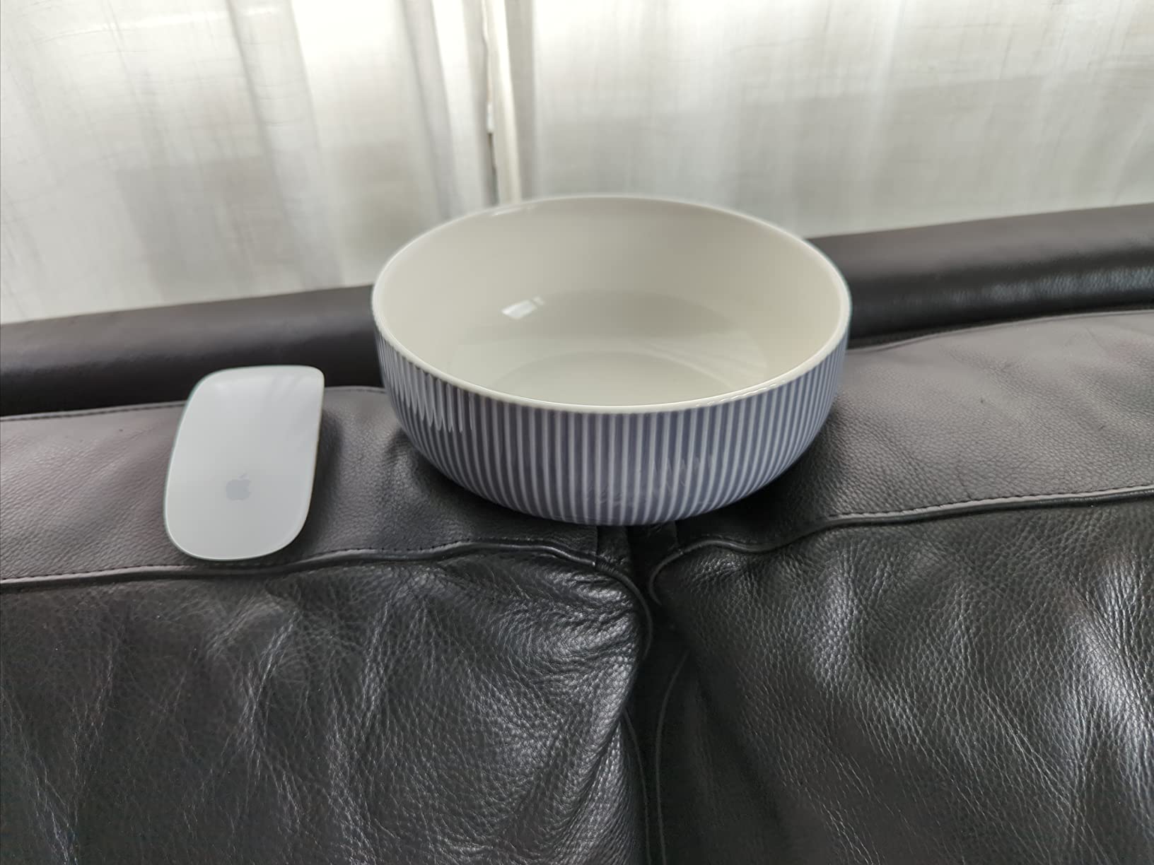 getstar Large Serving Bowls (8 inch & 60 fl oz), Ceramic Salad Bowl Set of 2, Microwave and Dishwasher Safe, Farmhouse Kitchen Decorative Bowls Set customer photo 2