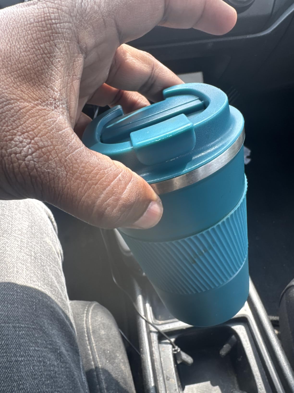 Insulated Travel Coffee Mug, Stainless Steel Coffee Cup with Leakproof Lid, Double-Wall Insulation customer photo 2