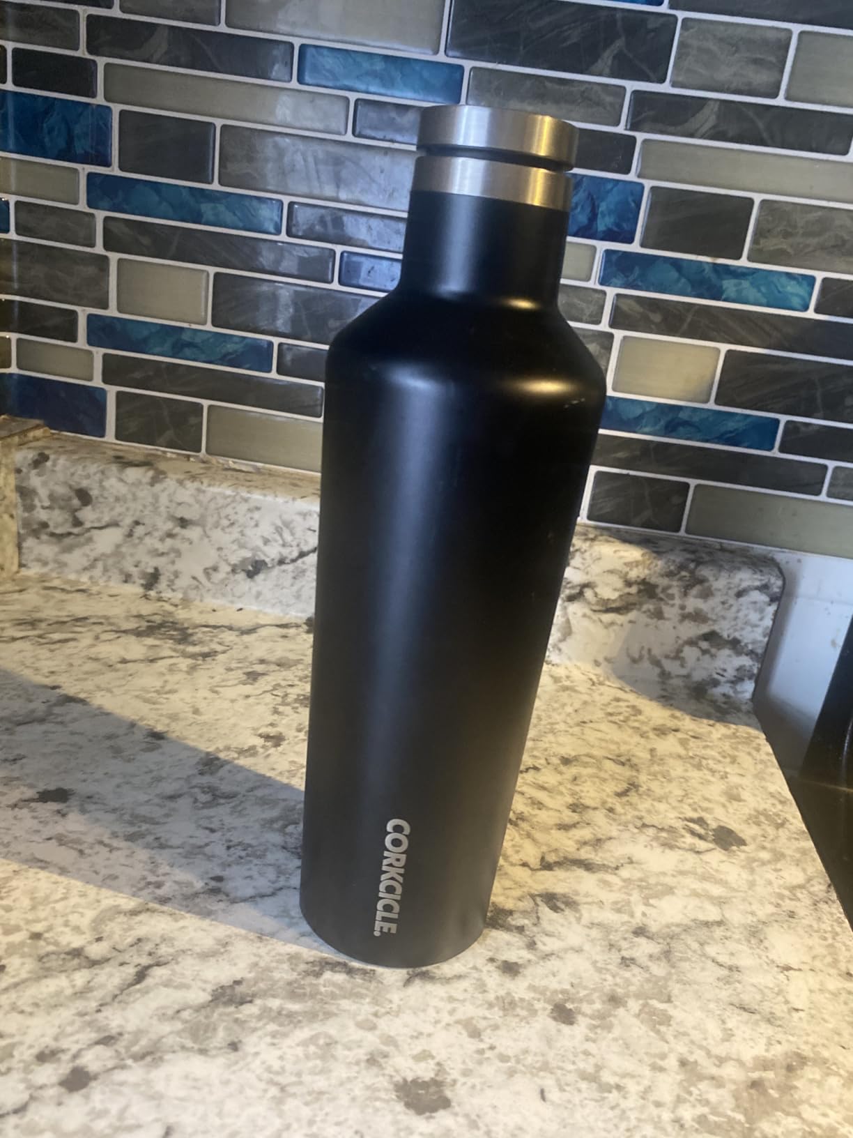 Corkcicle Classic Canteen 25 oz Triple Insulated Bottle, Ceramic Slate customer photo 1