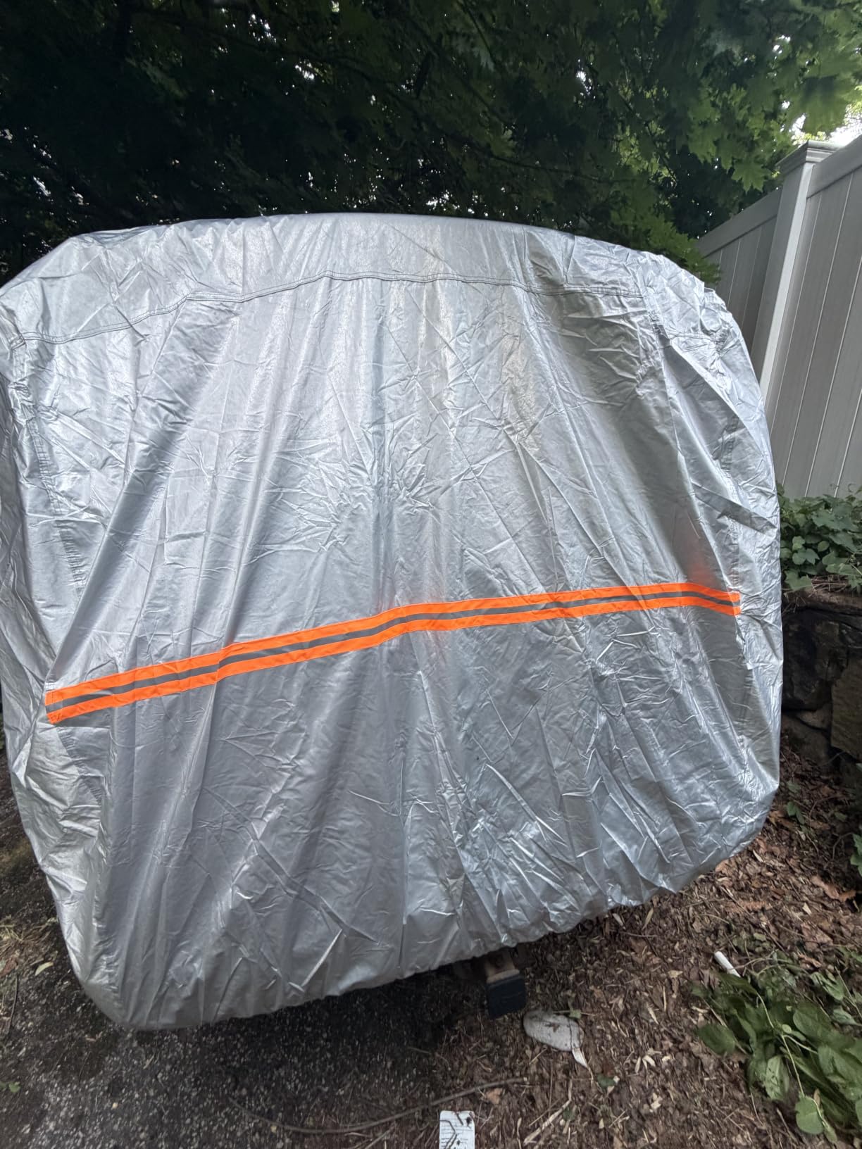 TUCAREST 6 Layers Full Car Cover for SUV - Waterproof, Insulated, Anti-UV, Snow-Proof, Anti-Wind, All-Weather, Thickened Protection, up to 200 in customer photo 2