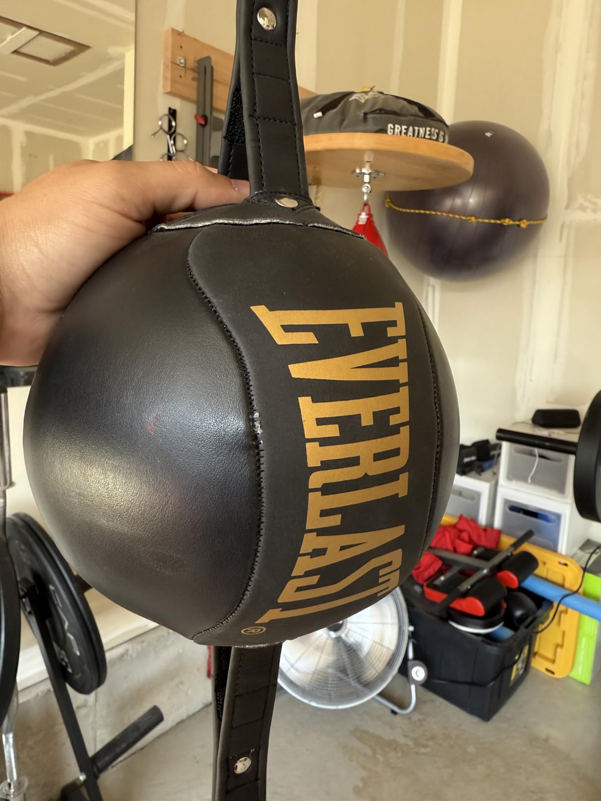 Everlast Elite Double End Bag | Speed Bag | Premium Leather | Latex Bladder customer photo 1