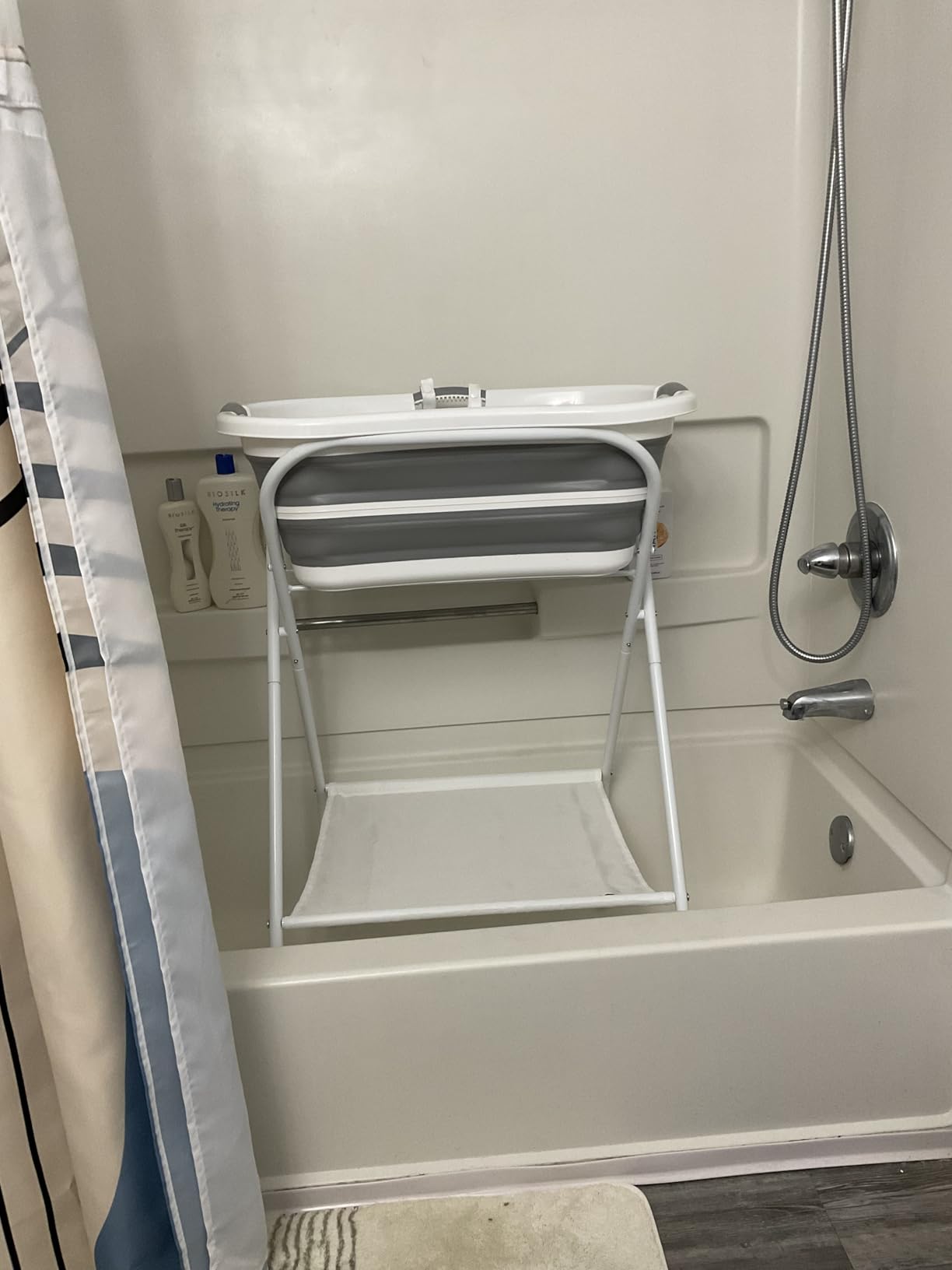 Beberoad 2 in 1 Dog Bath Tub Dog Washing Station for Bathing and Grooming, Elevated Collapsible Foldable Portable Shower Bathtub for Small Dogs Cats Pet, Indoor and Outdoor customer photo 2