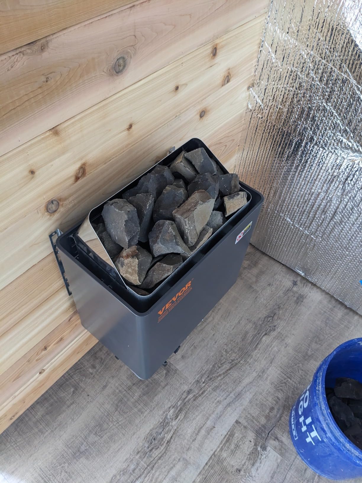 VEVOR Sauna Heater,220V Electric Sauna Stove, Steam Bath Sauna Heater 3h Timer and Adjustable Temp for Max. 176-318 Cubic Feet, (4.5KW) FCC Certification customer photo 2