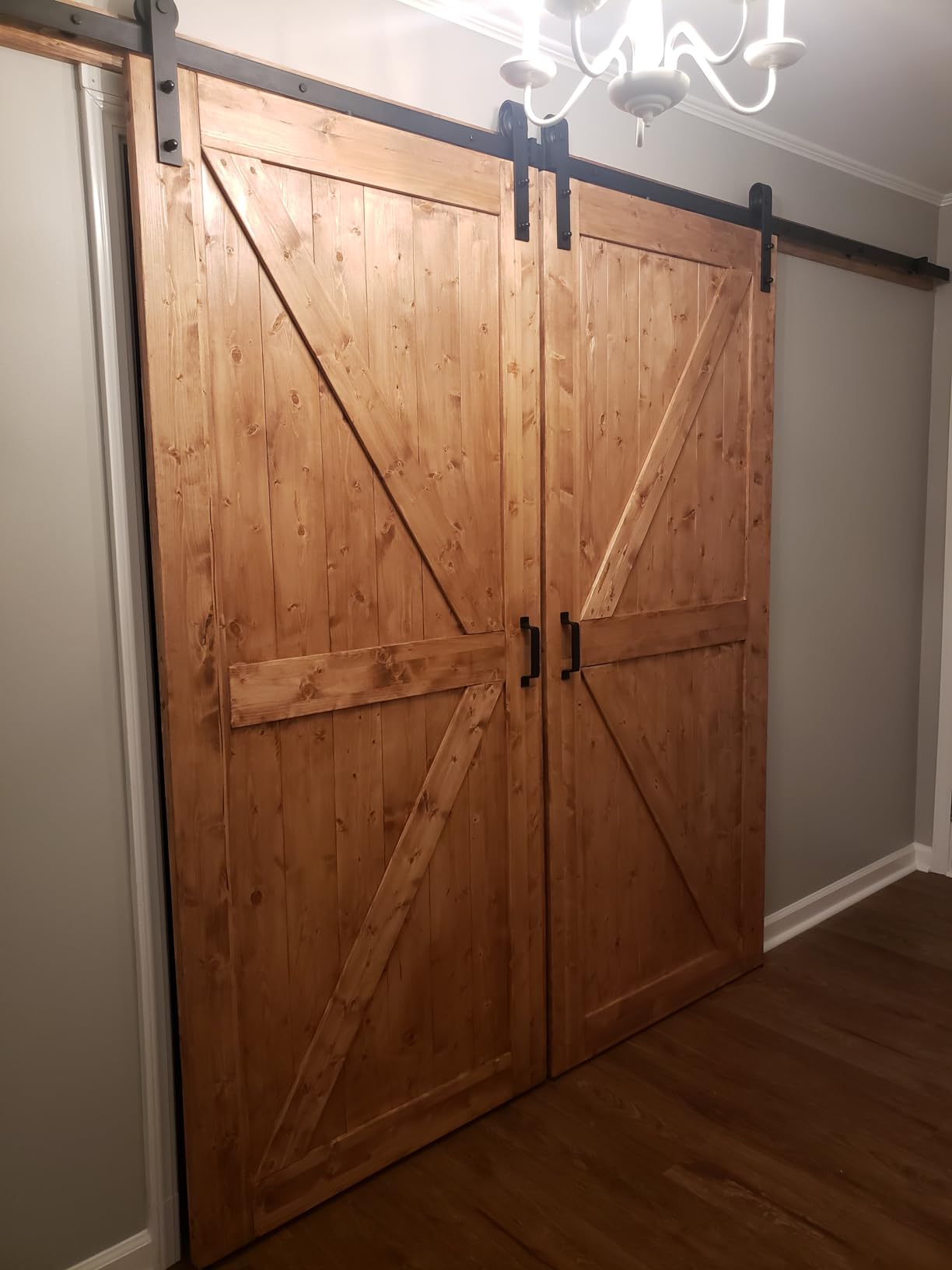 36 Double Barn Door with Hardware Included (72 barn Door) customer photo 2