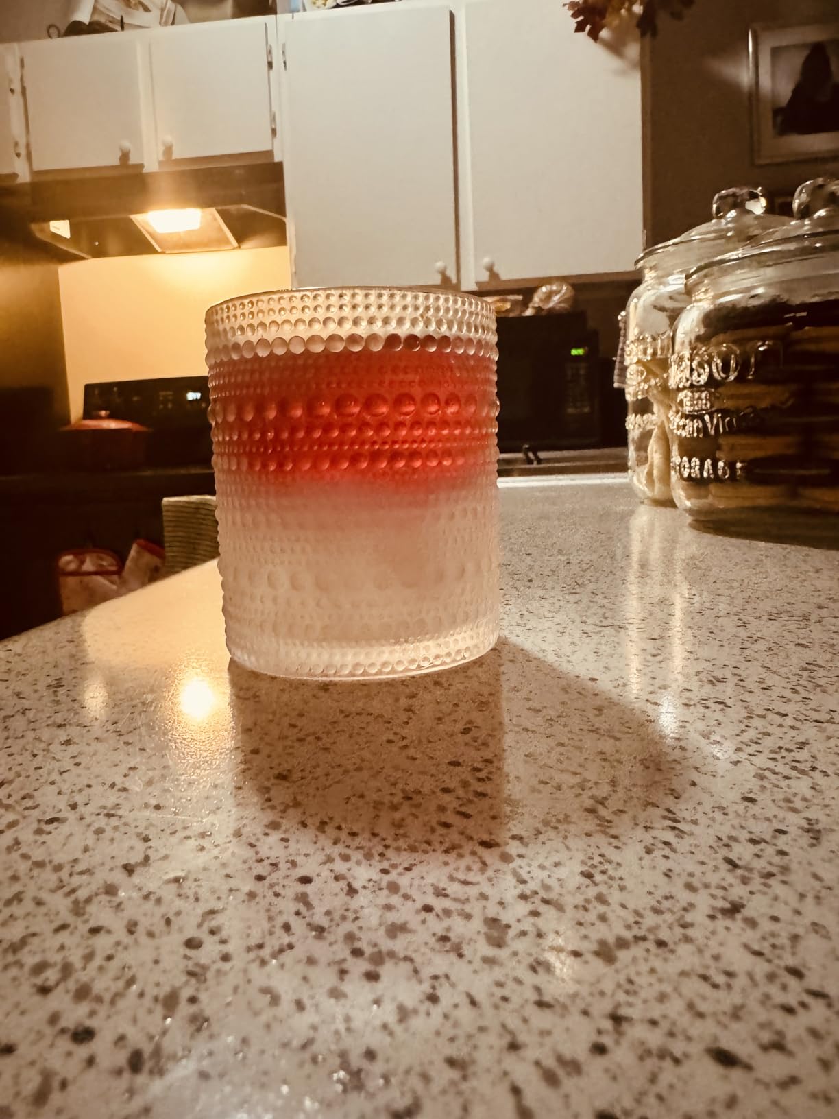 Hlukana Vintage Hobnail Drinking Glasses Set of 8, 12 oz Highball Glasses & 10 oz Cocktail Glasses Set, Kitchen Water Glasses Cup, Bar Tumbler Glassware Set for Beer, Juice, Cocktail, Whiskey, Milk customer photo 1