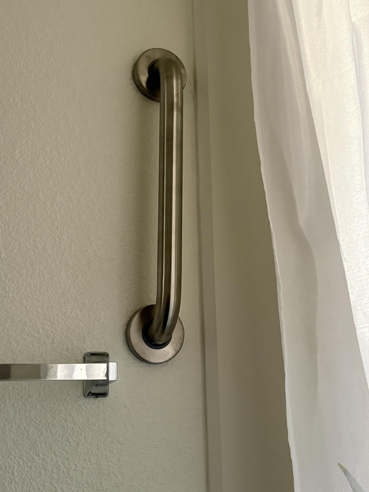 AmazerBath Shower Grab Bars for Bathtubs and Showers, Handicap Grab Bars for Shower Anti Slip, Shower Grab Bars for Senior for Wall Stainless Steel, Holds up to 500LBs, 12