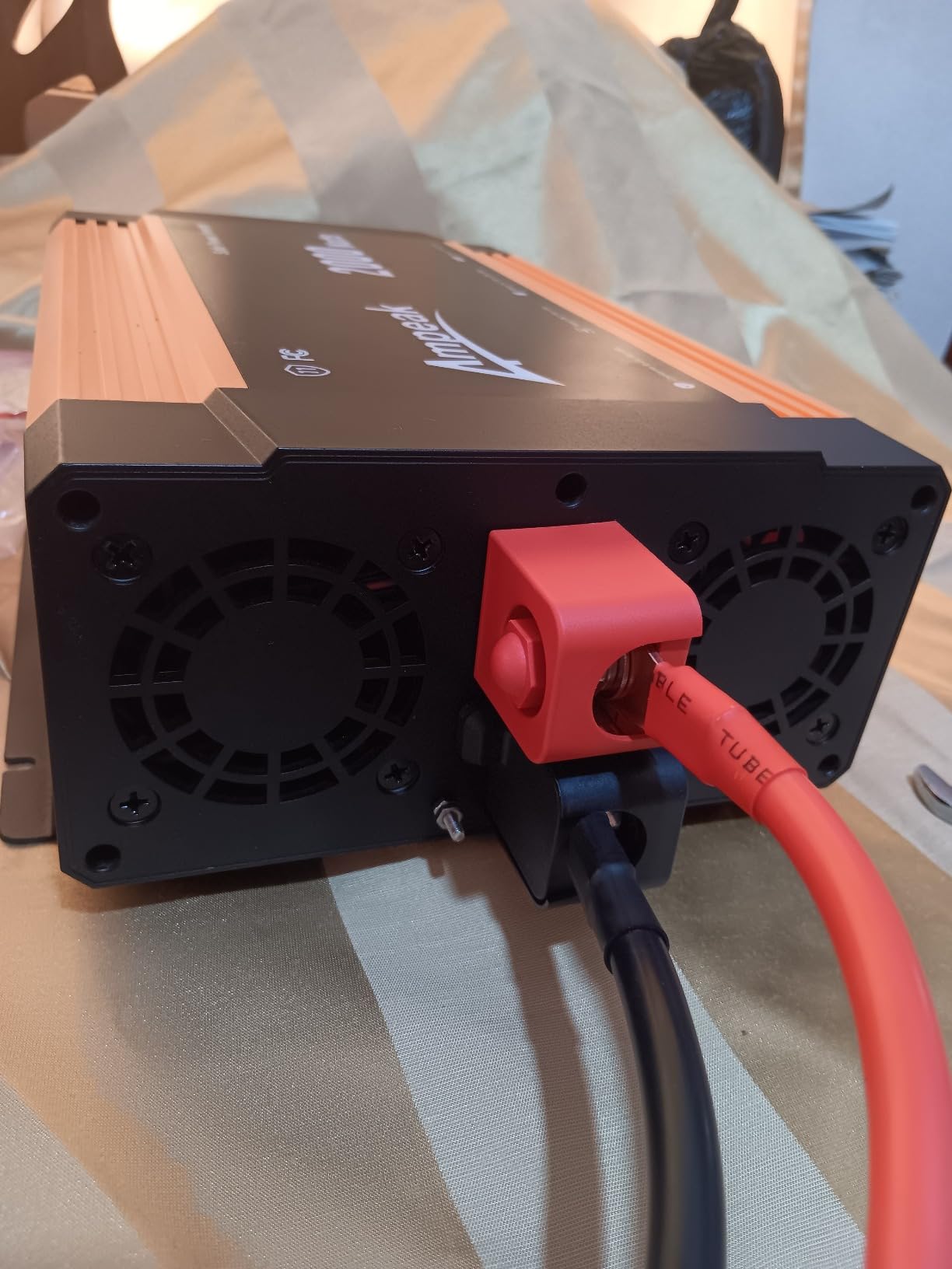 Ampeak 2000W Modified Sine Wave Inverter, Remote Controller, 89% Efficiency | 4000W Surge, 3 AC Outlets, Dual USB, LCD Display, 52dB, 11 Protections, for Truck RV Car Camping customer photo 2