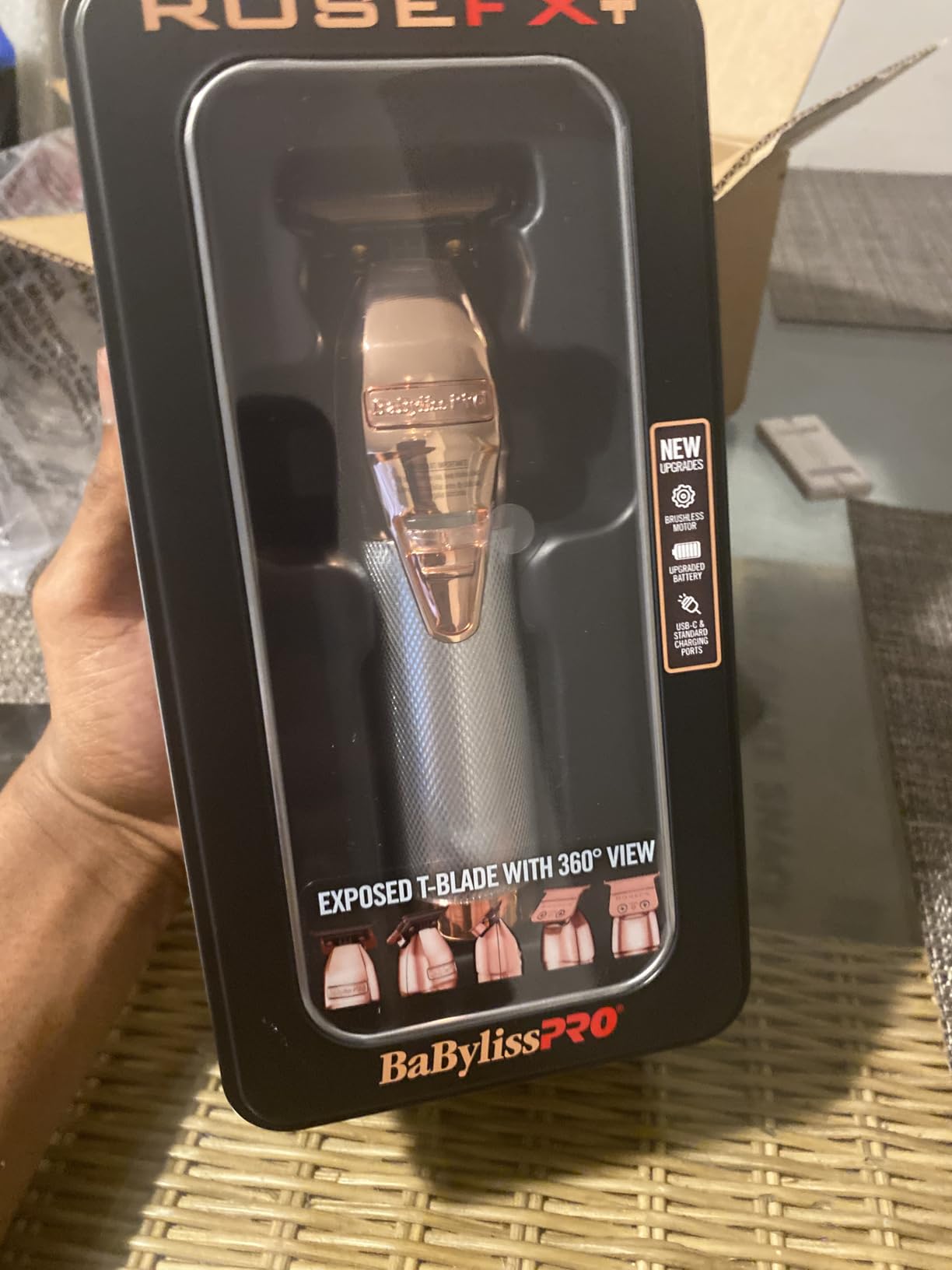 BaBylissPRO FX+ Professional Barber Cord/Cordless Hair Trimmers - Beard Trimmer for Men, Professional Stylist & Barber Clippers, USB-C Cordless Hair Trimmers for Men customer photo 1