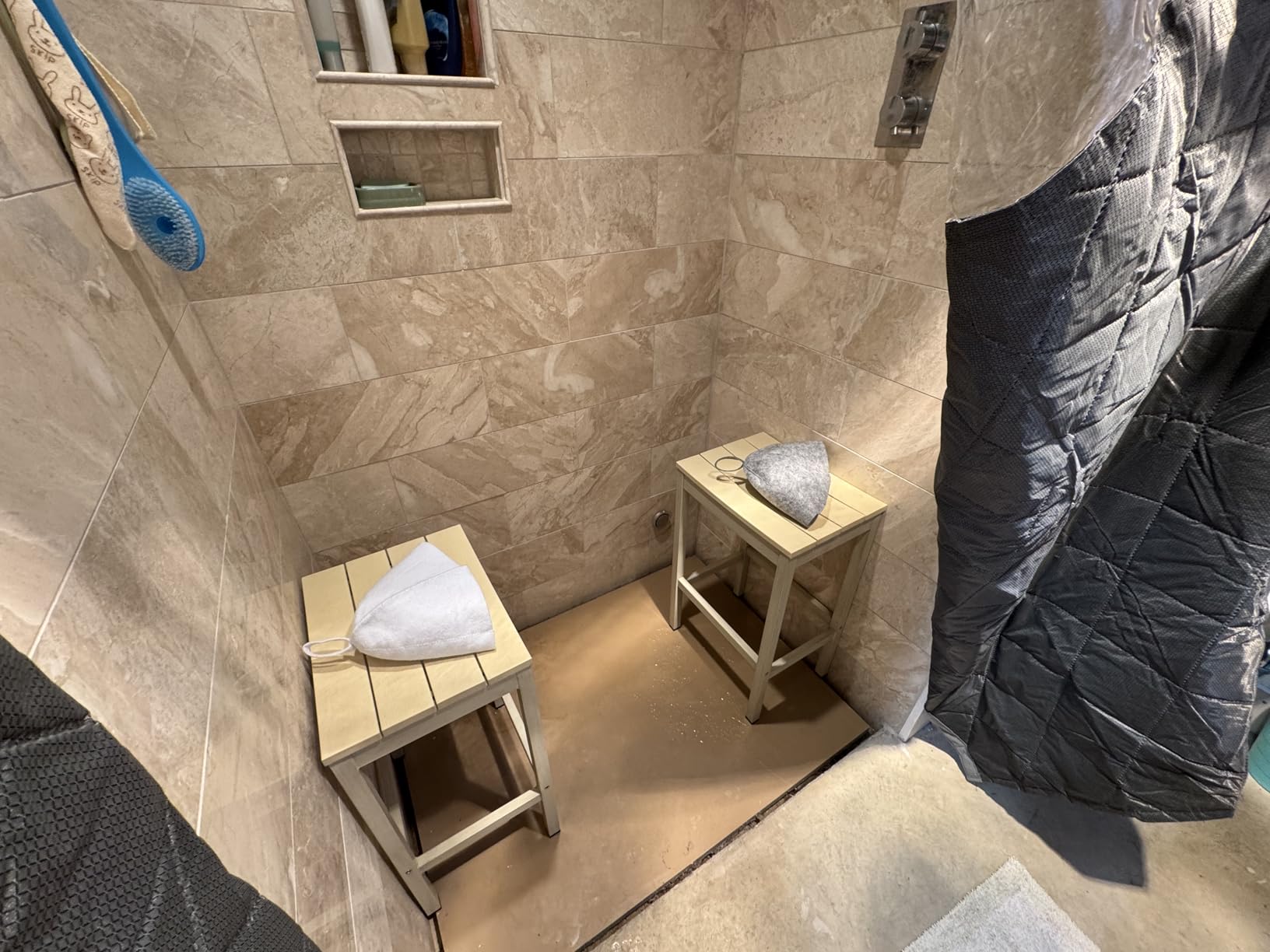 VEVOR Steam Shower Generator, 12 kW, Segmented Heating System with Temperature Customization & 24h Timer, Automatic Drainage Steam Bath Kit for Home Use customer photo 1