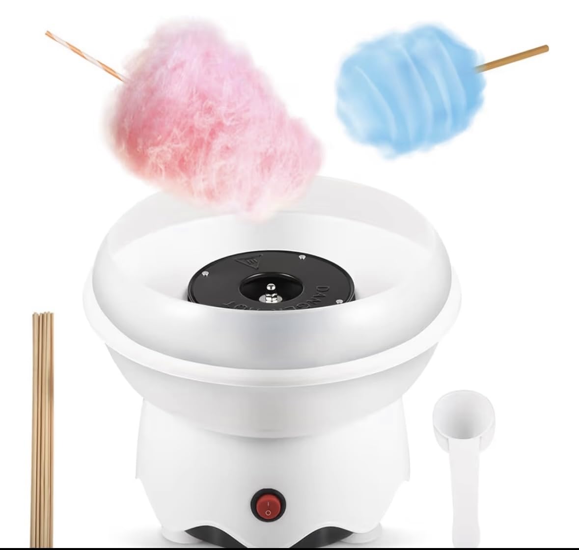 Cotton Candy Maker for Christmas Gifts, Birthday Party, Easy to Use & Clean customer photo 1