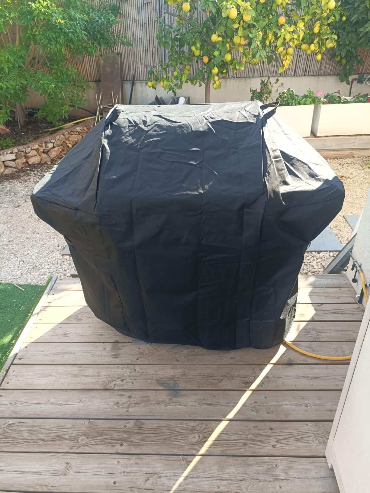 Suphomeware Cover for 22-Inch Weber Original Premium Kettle Charcoal Grills | Weber Kettle Grill Accessory | Fit Most Weber 22-Inch Charcoal Grills | 600D Polyester Fabric & Waterproof PVC Coating customer photo 1