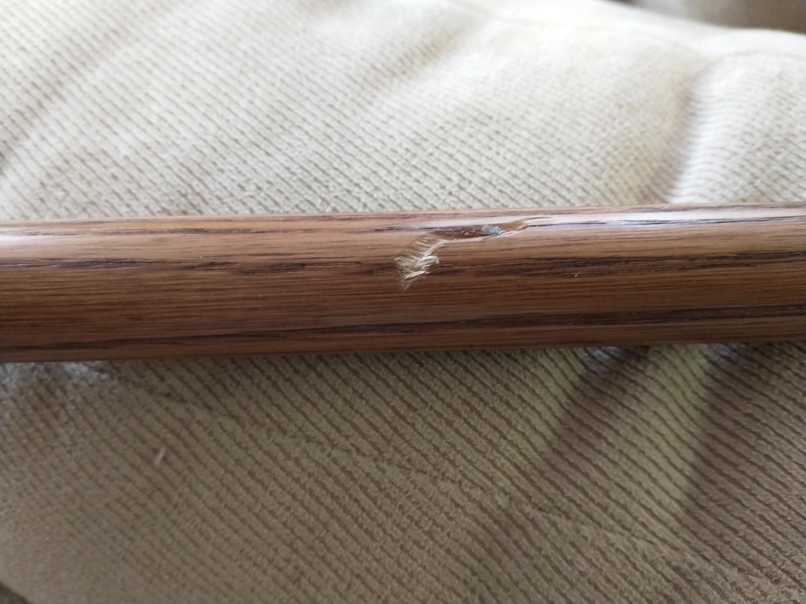 Asterom Handcrafted Canes for Men, Ergonomic Wooden Walking Cane, Oak Wood customer photo 1