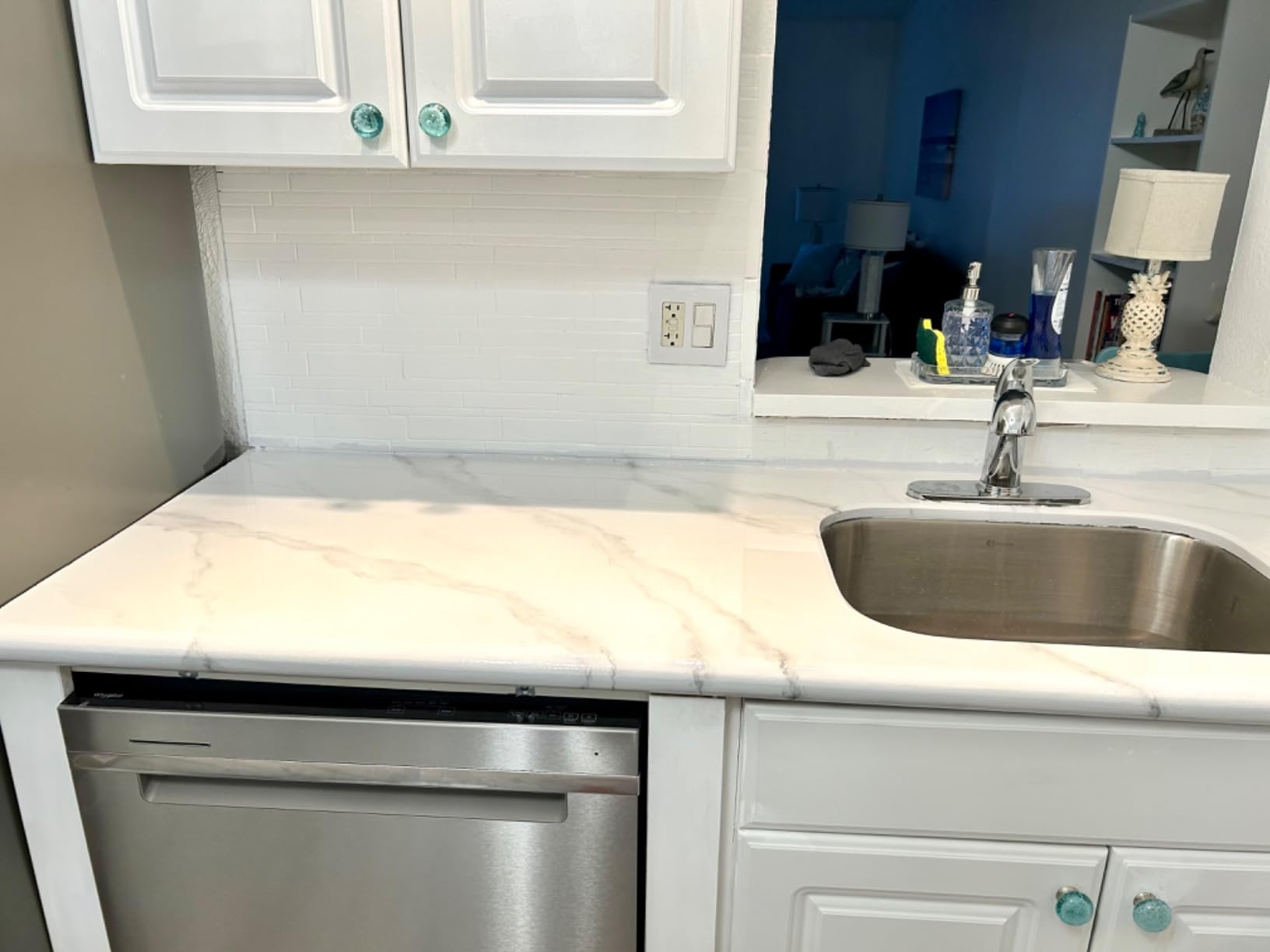 Giani Quartz Easy Epoxy Countertop Paint Kit (Venetian Gold) customer photo 2