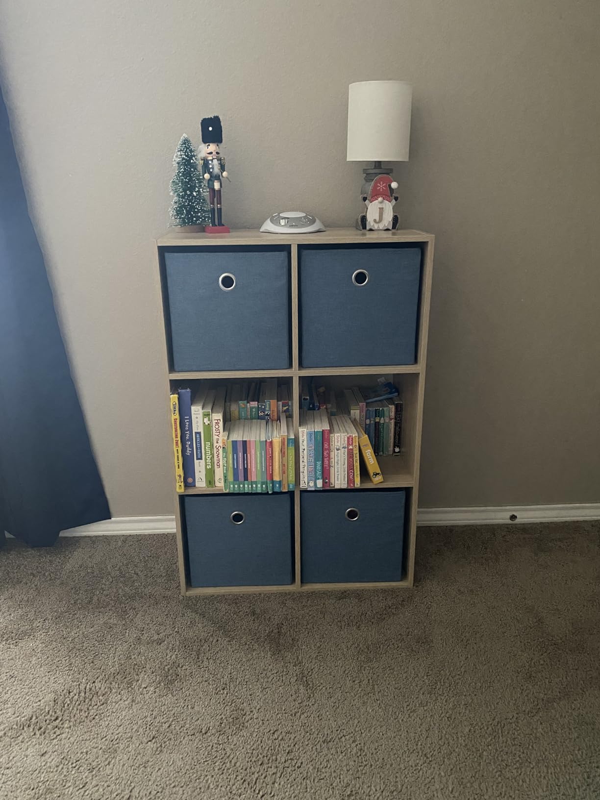 Best Choice Products 6-Cube Storage Organizer, 11in Shelf Opening, Bookcase, Display Shelf, Customizable w/ 3 Removable Back Panels - Black customer photo 2