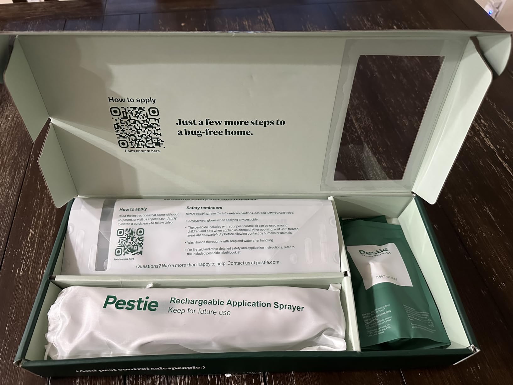 Pestie Home Barrier Pest Control Kit, Bug Spray & Ant Killer for Home | Fast-Acting, Long-Lasting Home Barrier Spray, Professional Pest Control for Common Household Insects customer photo 2