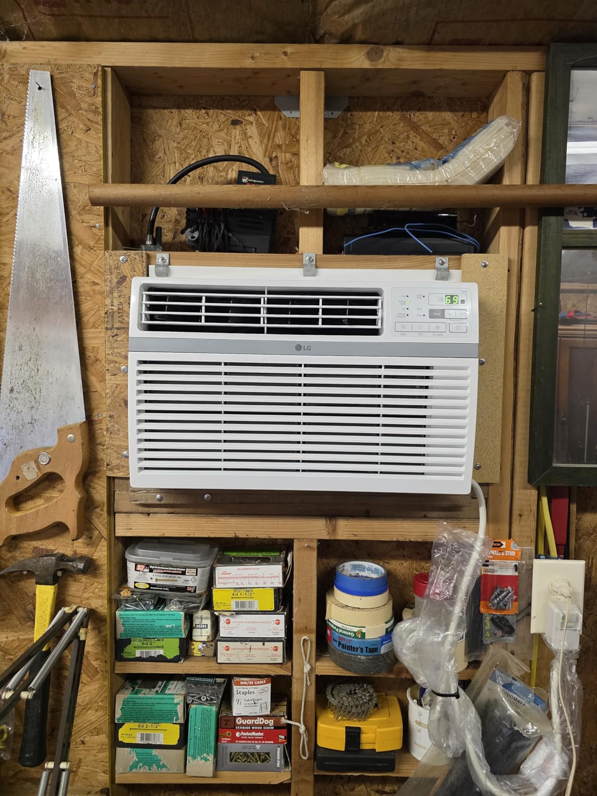 LG LW1024RSMX Window Air Conditioner, Wi-Fi Enabled w/Remote, 450 Sq.Ft, 4-Way Air Deflection, 3 Cooling and Fan Speeds, 115V, 10,000 BTU customer photo 1