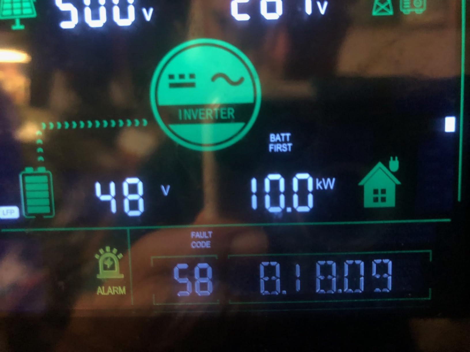 SUNGOLDPOWER 10000W 48V Solar Inverter, Split Phase Built-in 2 MPPTs, Max 200A Battery Charging, AC Input/Output 120V/240V(settable), Pure Sine Wave Inverter(BMS COMM) UL1741 SPH10048P customer photo 2