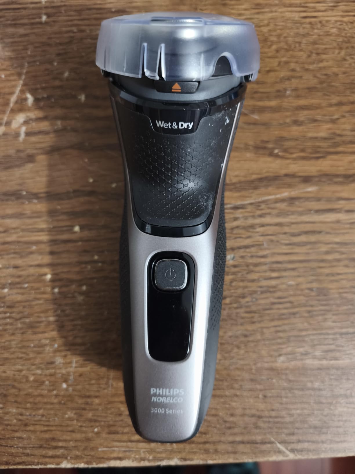 Philips Norelco CareTouch Electric Shaver, Ash Gold | 27 Self Sharpening ComfortCut Blades, 5D Pivot & Flex Heads, Wet or Dry Use, Includes Travel Pouch, S3242/90 customer photo 2