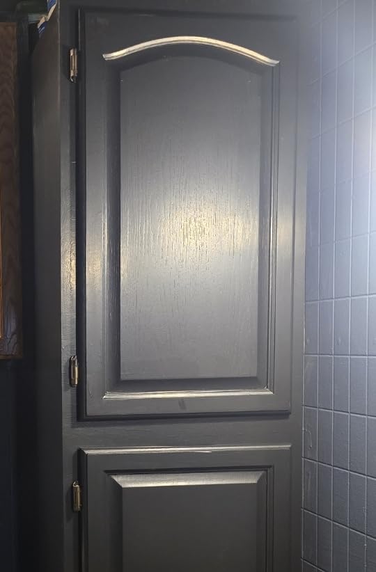 KILZ Tribute Cabinet, Door & Trim Paint for Interior/Exterior, Semigloss White, 1 Quart customer photo 1