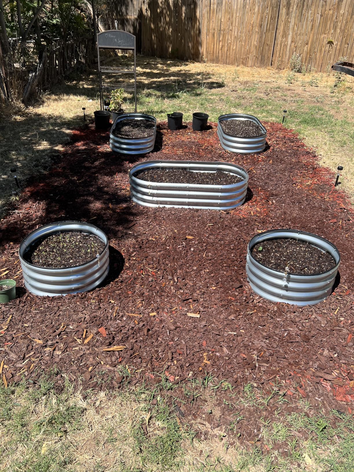 Raised Garden Bed, Galvanized Raised 2 Pcs 4x2x1ft Planter Boxes Outdoor with Easy Assembly, Large Garden Bed for Vegetables, Fruits, Flower customer photo 1