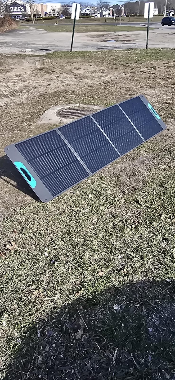 Renogy 200W Portable Solar Panel for Power Stations, 25% Efficiency | N-Type 200 Watt Foldable Solar Panel with Kickstand, Lightweight USB-A/Type-C Outputs, for Camping, RV, Blackout, Off-Grid customer photo 1