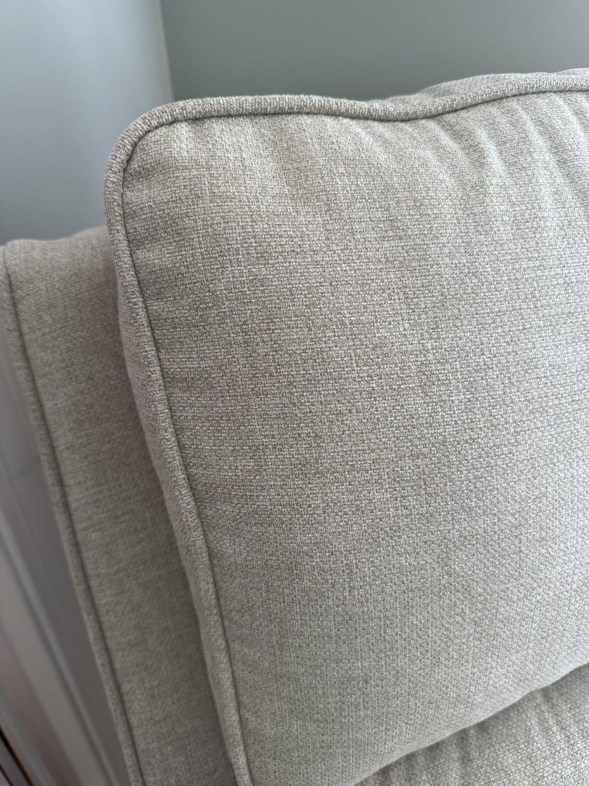 Lexicon Textured Fabric Push Back Manual Recliner Chair, 29.5