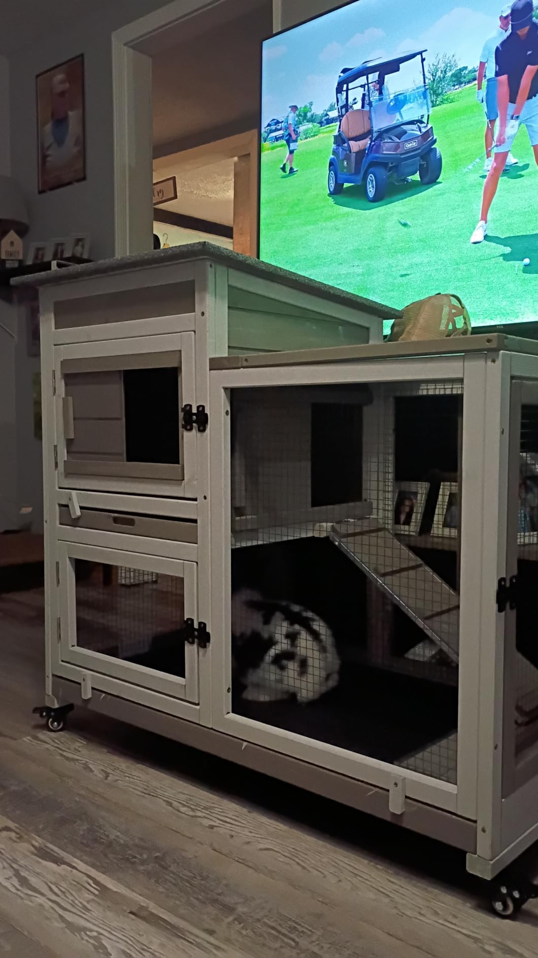 PetsCosset Rabbit Hutch Indoor 40