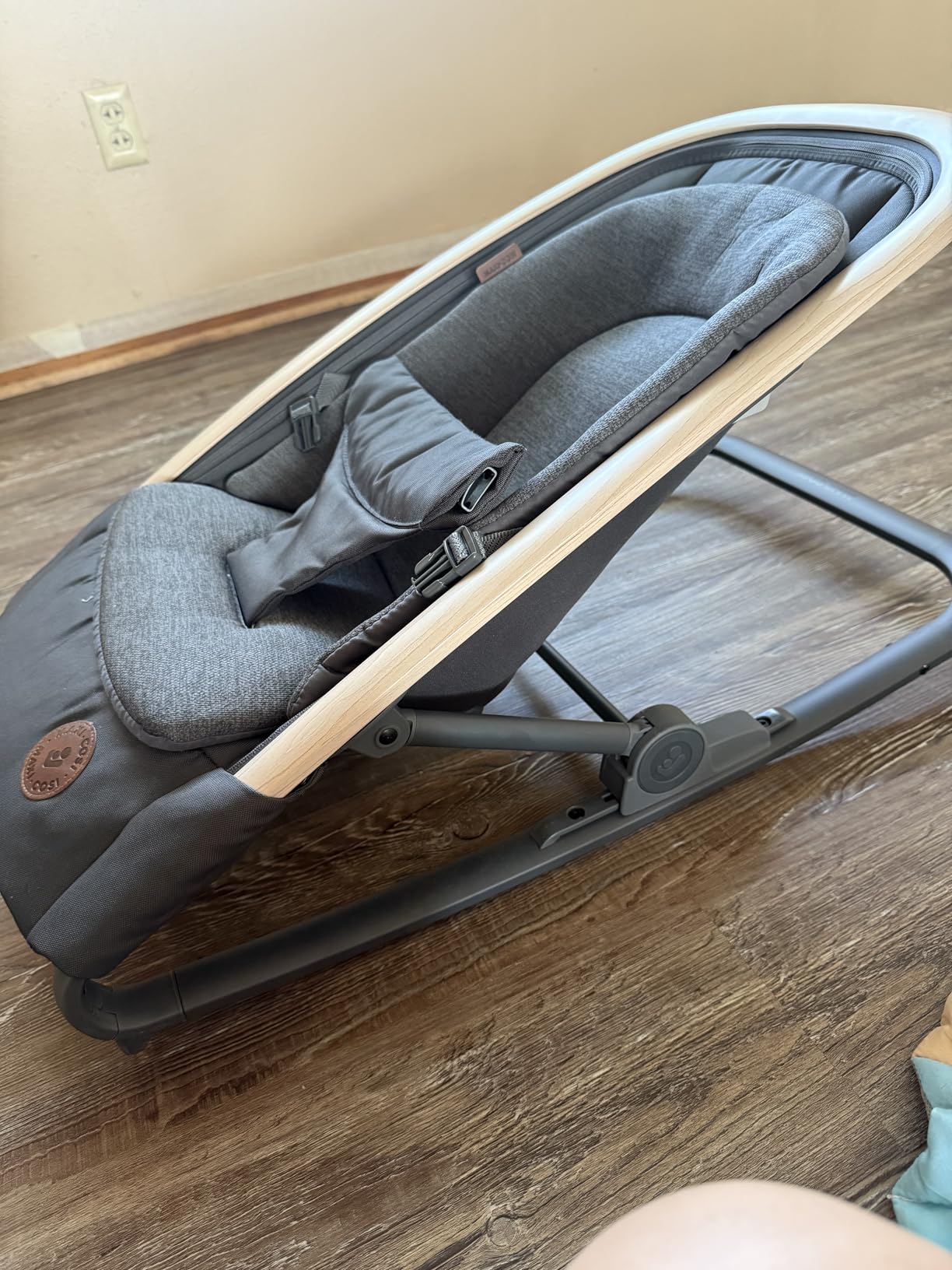 Maxi-Cosi Kori 2-in-1 Baby Bouncer Seat for Infants, Baby Rocker Chair, Portable Bouncer Chair, Classic Oat customer photo 1