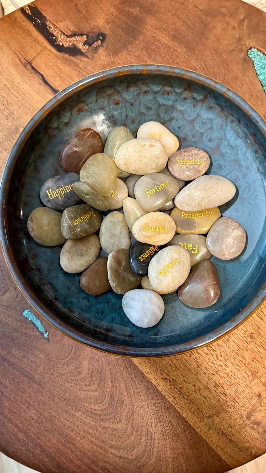 Ceramic Fruit Bowl for Kitchen Counter,Decorative Pedestal Bowl for Table Countertop,Large Footed Serving Bowl,10.2 Inch (peacock Green) customer photo 1