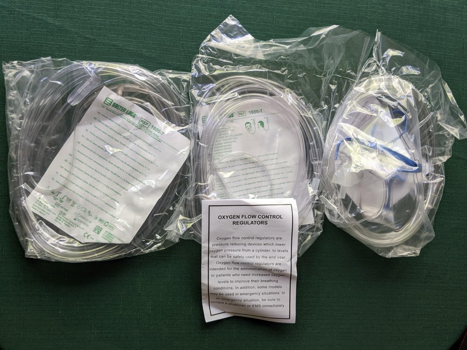 Oxygen Tank Complete Set - USA Made - 680 Liter Capacity - Standard Size Kit customer photo 1