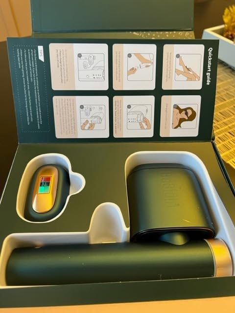 Laser Hair Removal, BoSidin IPL Hair Removal with Painless Ice-Cooling, 2-in-1 Face SR Rejuvenation, 6+1 Modes, 6 Levels Hair Removal for Women Permanent, Laser Hair Removal Kit with Shaver, Goggles customer photo 1