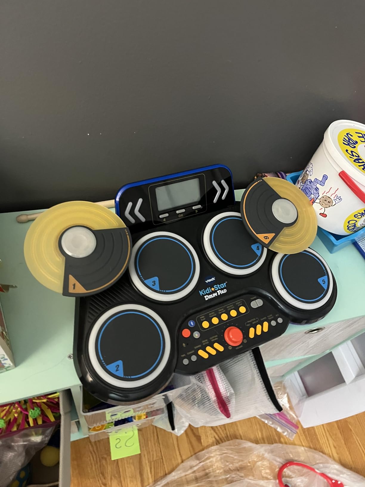 VTech Kidi Star Drum Pad, Black customer photo 1