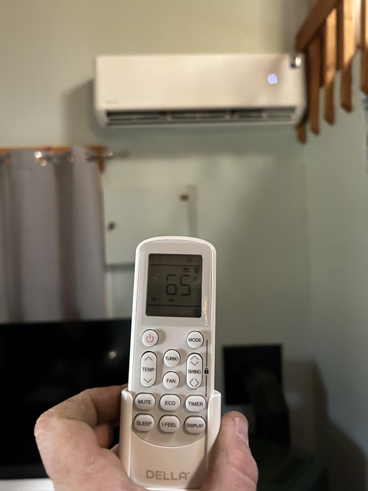 DELLA 18000 BTU Mini Split AC with Soft Airflow, 23 SEER2 230V, Hyper Heat to -13°F, Energy Star, Heat Pump, Up to 1000 Sq. Ft, Smart WiFi Alexa Control, 1.5 Ton Ductless Inverter System, 16.4ft Kit customer photo 2