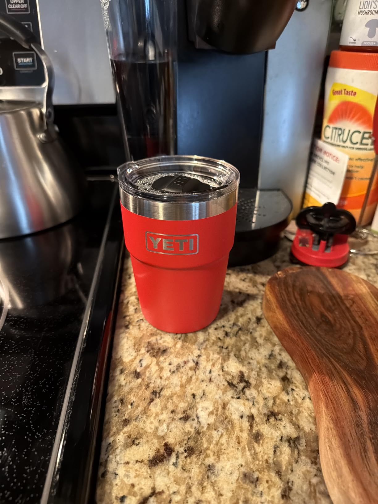 YETI Rambler 16 oz Stackable Tumbler, Vacuum Insulated, Stainless Steel with MagSlider Lid customer photo 1