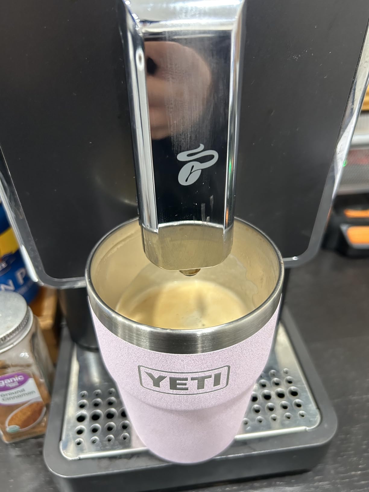 YETI Rambler 16 oz Stackable Tumbler, Vacuum Insulated, Stainless Steel with MagSlider Lid customer photo 2