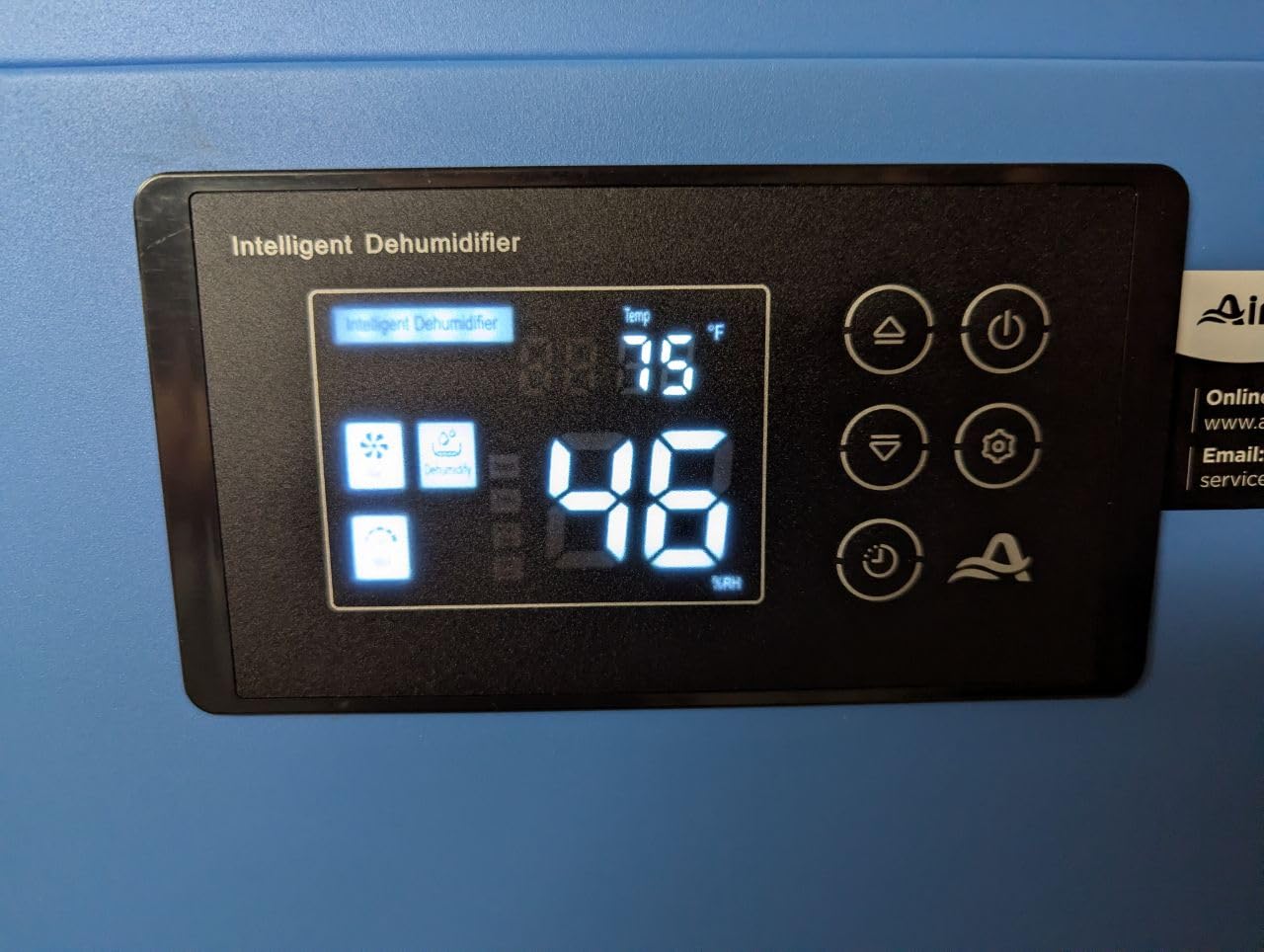 125 Pints Commercial Dehumidifier for Crawl Space & Basement | Industrial Grade Water Damage Restoration, Drain Hose Included, Timer, Auto Defrost, Memory Starting | Airecoler GT-X5 customer photo 1