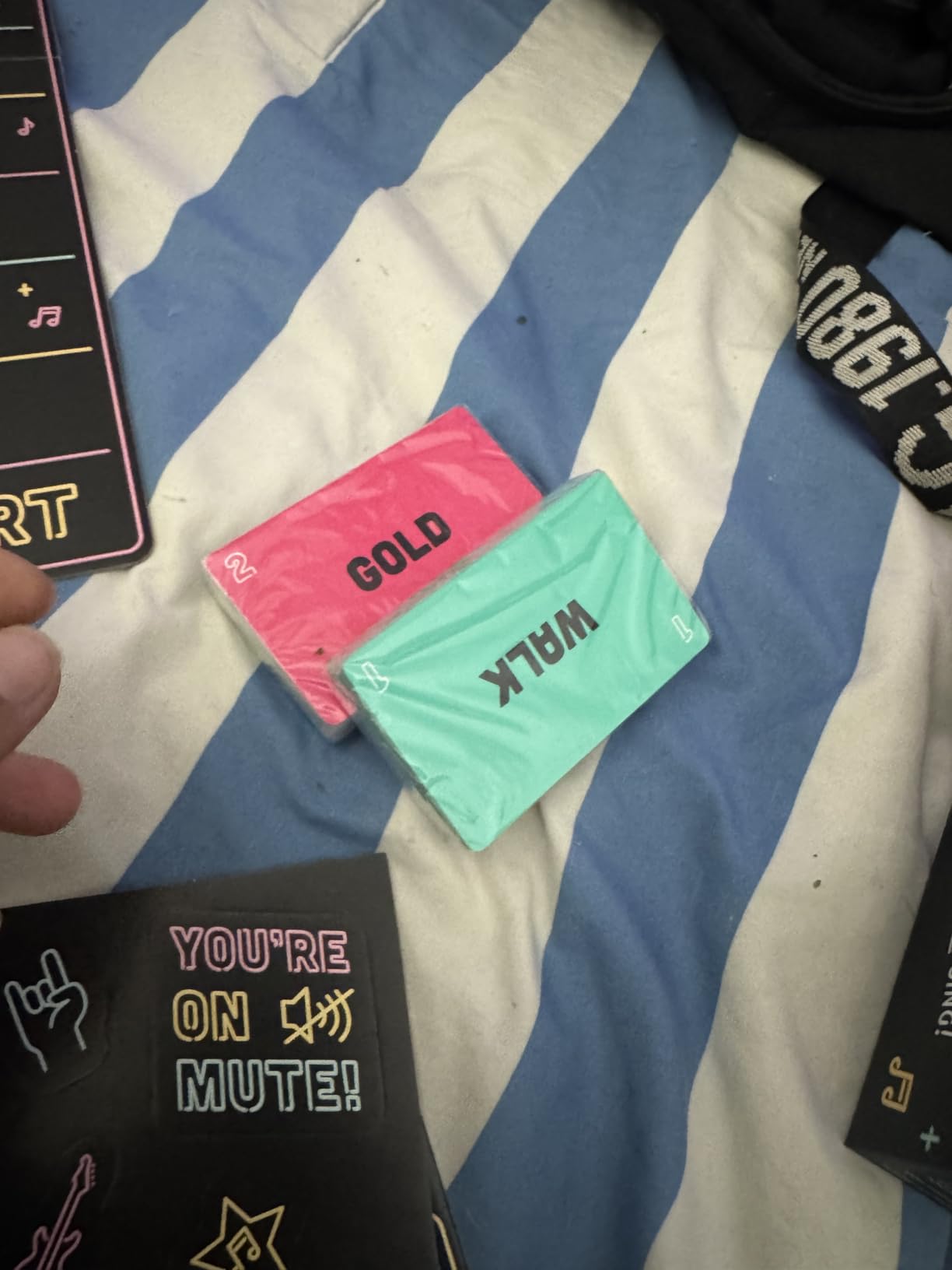 Grab The Mic - Award Winning Karaoke Party Game for Bad Singers w Foam Mic | 120 Word Cards (250 Words), 2-12 Players for Ages 8+. Perfect For Family Game Night, Birthdays & Sing-Off Parties. customer photo 2