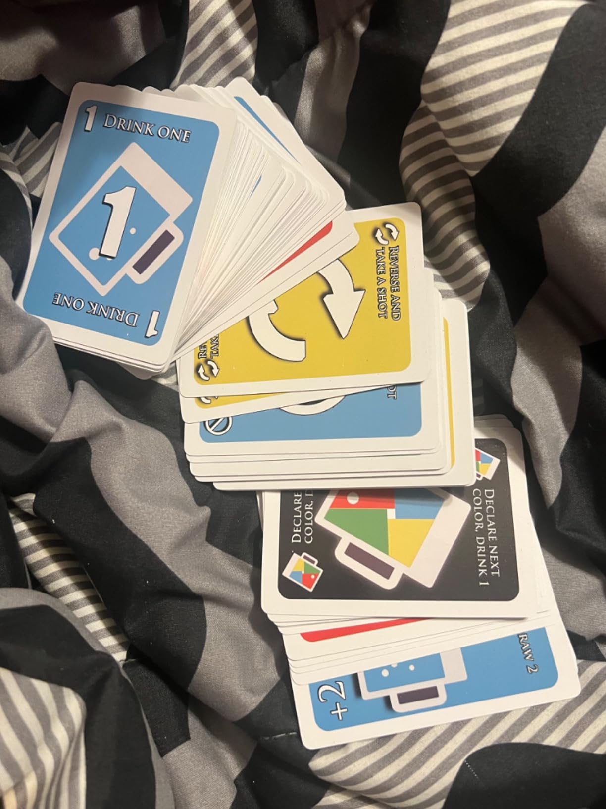 UDRINK! - The Drinking Game Cards for Adults, Fun & Easy Games for Adult Game Nights - Couple Games, Bachelorette Party Games to Get Buzzed Easily - 2024 New Edition - customer photo 1