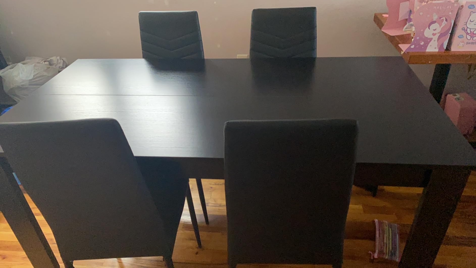GIANTEX 9-Pieces Dining Table Set for 8, 63