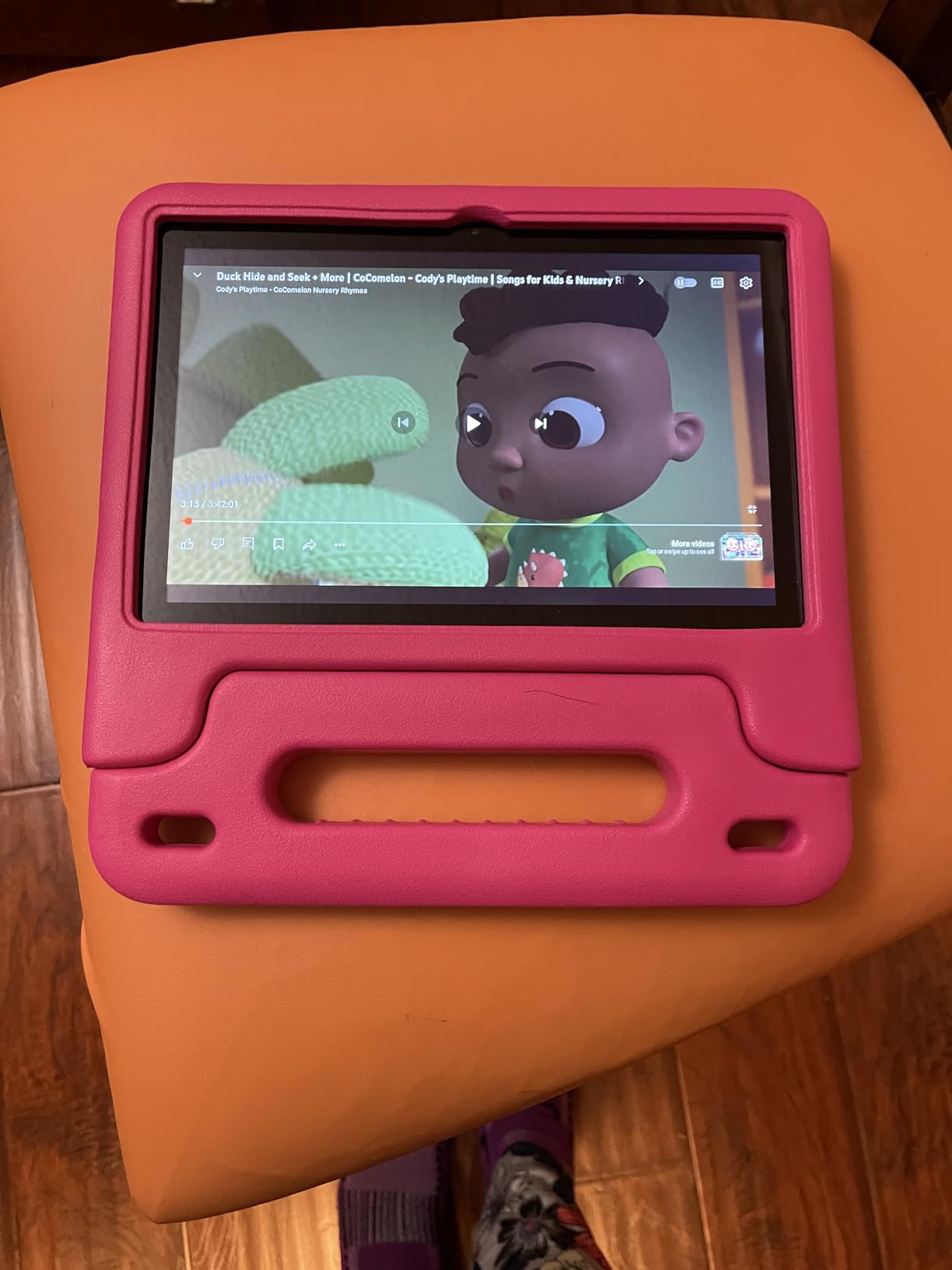 COLORROOM 2026 Upgraded Android 15 Tablet, 10inch Kids Tablet, Octa-core CPU, 10GB+64GB+1TB Expand Tablets for Kids with Kids Space, Parental Control, 6000mAh Big Battery, Touchscreen Tableta, Blue customer photo 2