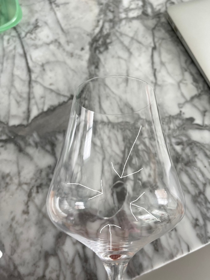 Gabriel-Glas StandArt Crystal Wine Glasses, Set of 4 with Gift Boxes - Premium, Universal Wine Glass for Red and White Wine - Dishwasher Safe, Lead-Free, 16 oz. customer photo 2