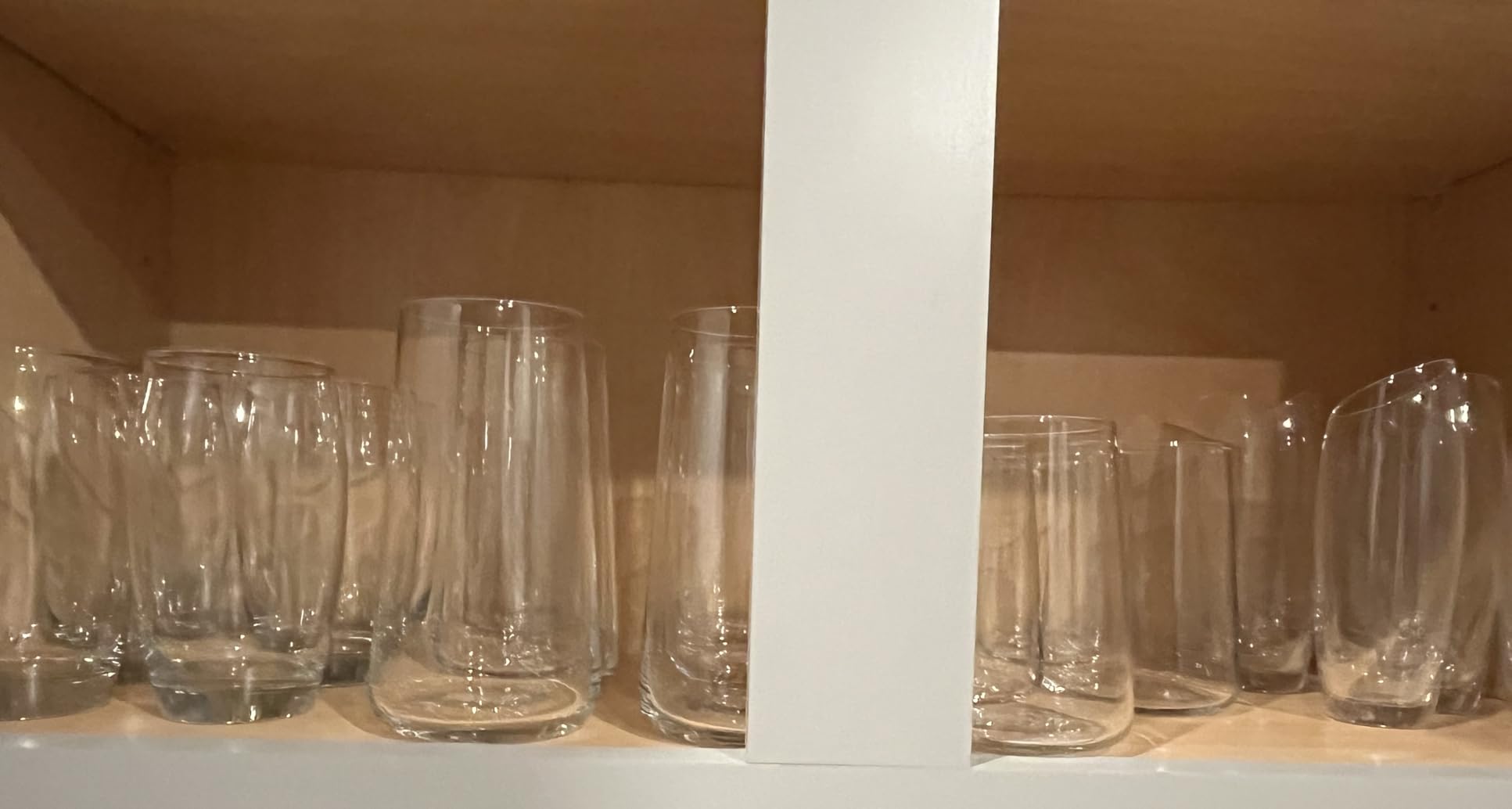 Krosno White Wine Glasses Set of 4, 13.5 oz, Infinity Collection | Wine Tumbler with Stem, Lead-Free Crystal Glassware, Drinking Glasses, Elegant Cups, Home & Restaurant, Dishwasher Safe customer photo 2