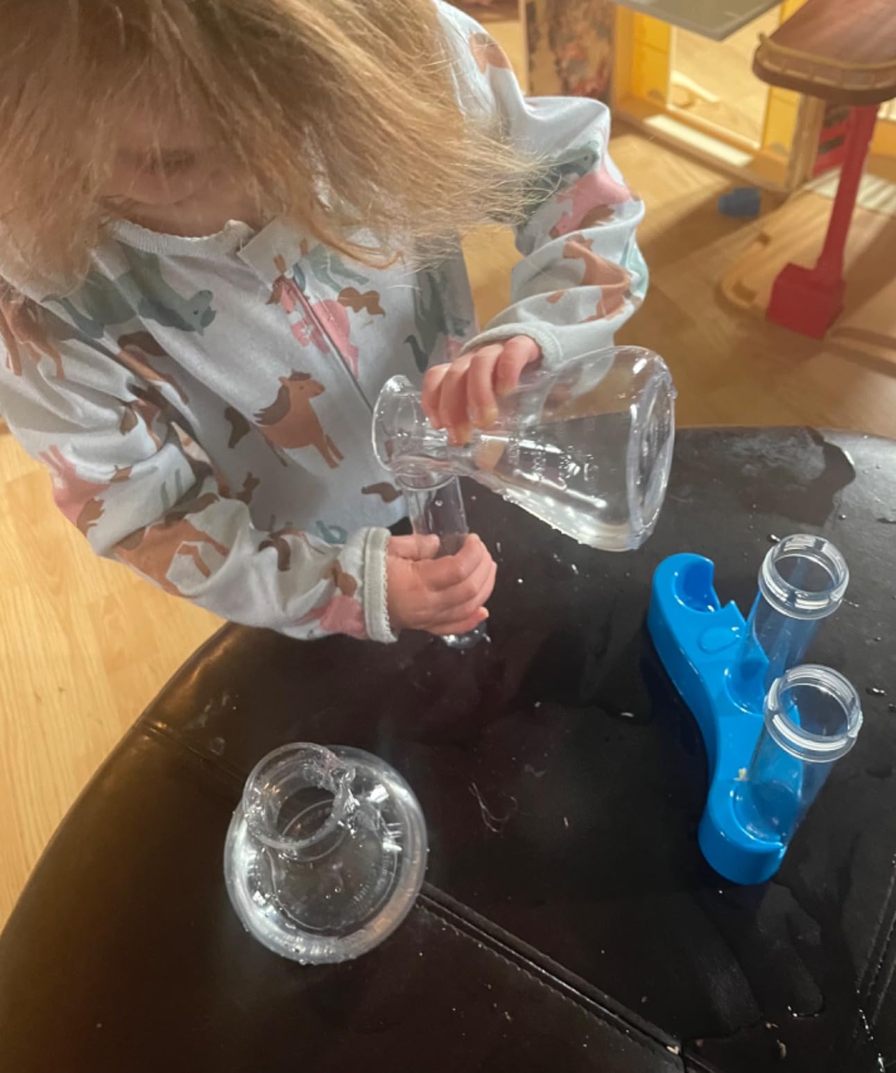 National Geographic Junior Chemistry Set with 50 Experiments for Kids | 20+ Lab Tools, Early Learning Lab, Hands-On Science Experiments, Chemistry Kit for Kids Ages 4-6, Birthday Gift customer photo 1