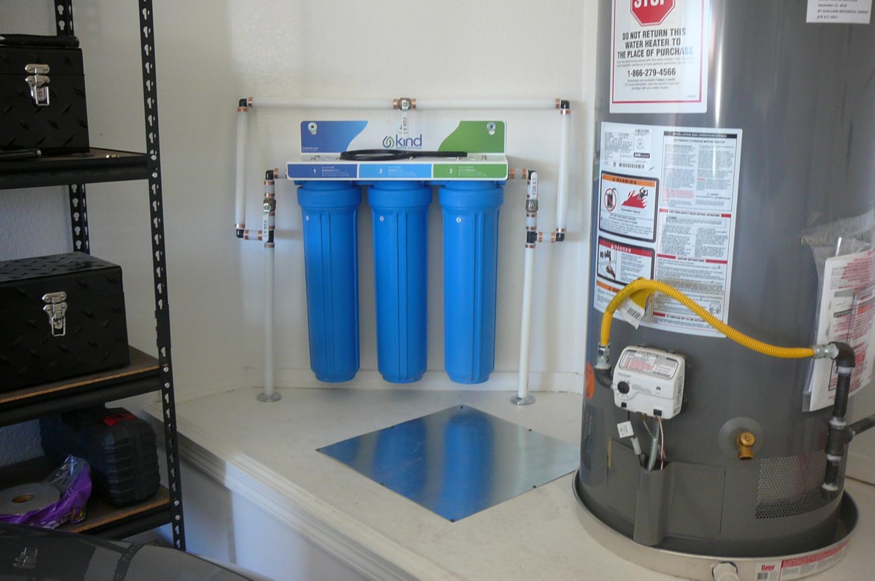 Kind Water Systems E-3000 Whole House Salt-Free Water Softener & Filter for City Water customer photo 2