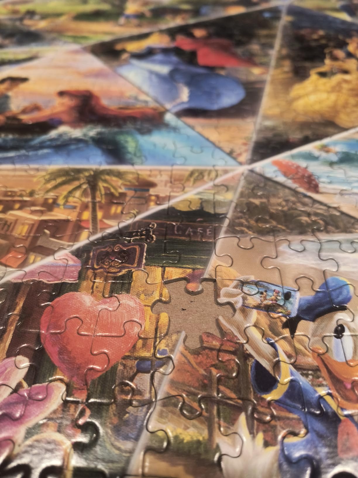 Ceaco Thomas Kinkade Disney Collage 2000 Piece Puzzle for Adults, Thomas Kinkade Disney Art, Made in USA, Recycled Board, Finished Size 39x27 Inches customer photo 1