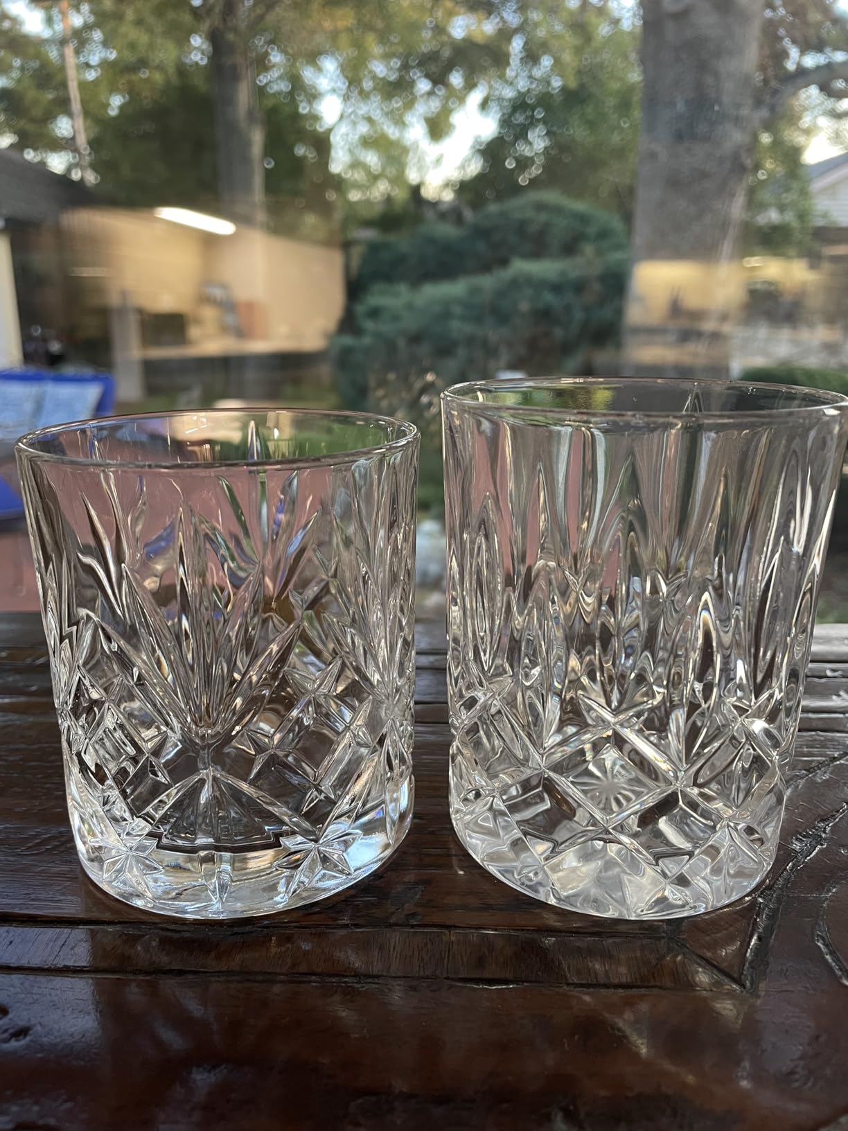 Barski Whiskey Glasses - Double Old Fashioned Rocks Glass - Set of 4 Lowball Tumbler - DOF Crystal Glass Tumblers - 10.5 oz, Made in Europe customer photo 2
