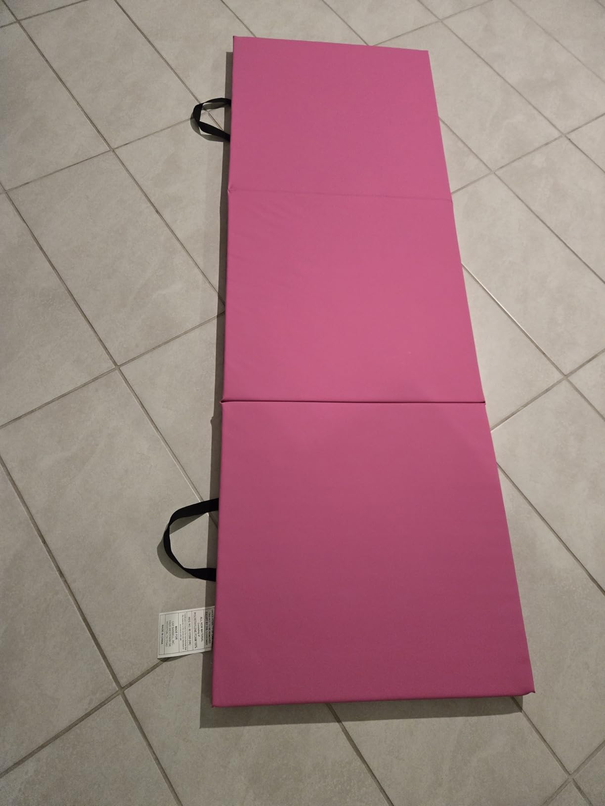 CAP Barbell Folding Exercise Mat - Durable, Anti-Tear, Thick Padding for Fitness, Aerobics, Gymnastics & Home Workouts customer photo 1